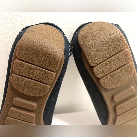 NIB! WATERPROOF TARYN ROSE KAREN SILKY SUEDE DRIVING LOAFERS US 5.5 EU 35.5 BLUE - Picture 9 of 13